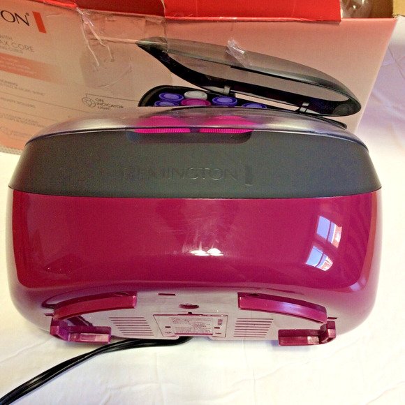 Remington Ionic Conditioning H5600 20 Velvety Rollers 18 J-Clip Wax Core Tested - Picture 2 of 9